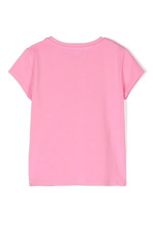 tshirt in cotone rosa MISS BLUMARINE KIDS | IF4143J0088X0604